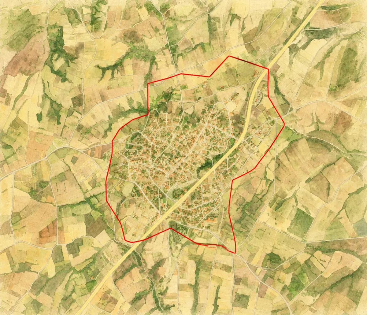 Edirne - Uzunköprü - Kırcasalih Revizyon Uygulama İmar Planı görseli
