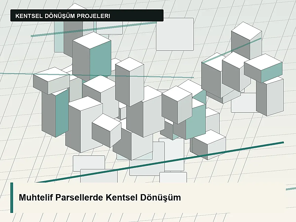 Muhtelif Parsellerde Kentsel Dönüşüm Projeleri görseli